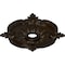Ekena Millwork Benson Classic Ceiling Medallion (Canopies up to 6 1/2"), 28 3/8"OD x 3 3/4"ID x 1 5/8"P, Bronze CM28BEBZS - alternate 3